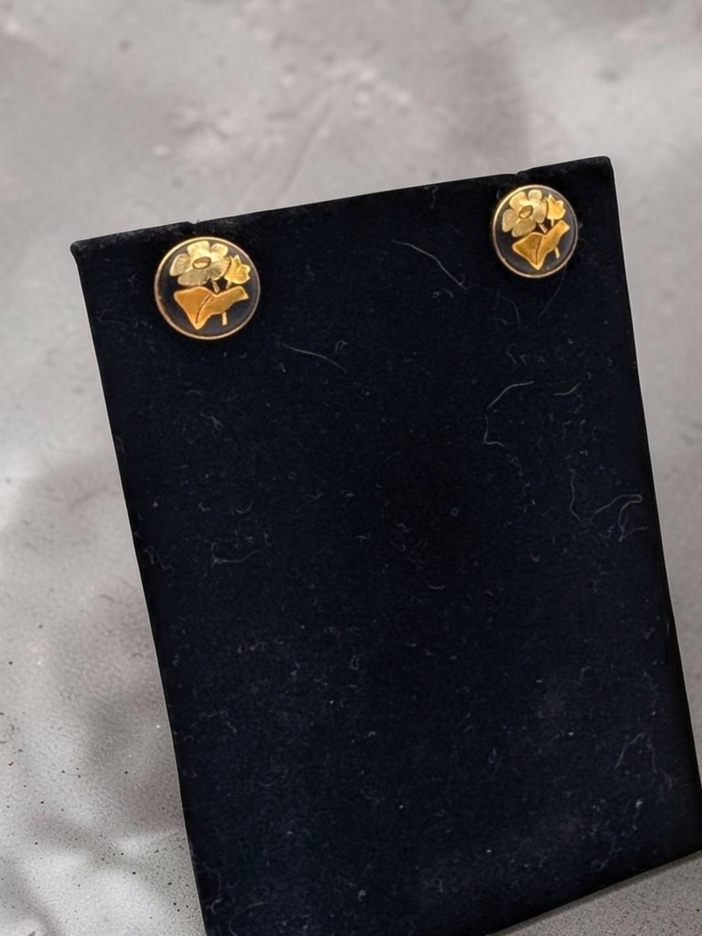 Vtg Toledo Damascene Earrings - Elegant Women’s Jewelry